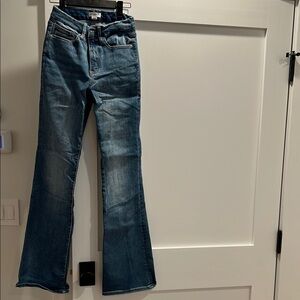 Good American Stylish Blue Flared Jeans